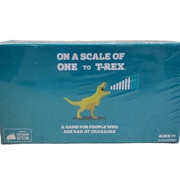 On a Scale of One to T-REX Games Board Games Game By Exploding Kittens - Picture 8 of 8